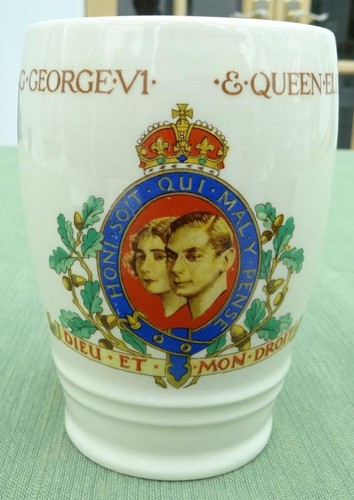 George coronation mug made - vi,