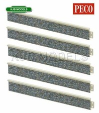 BNIB OO Gauge PECO LK-61 Platform Edging, Stone type (5 Pk)    
