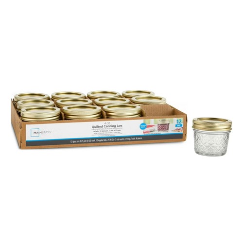 Mainstays mason jars - 4,