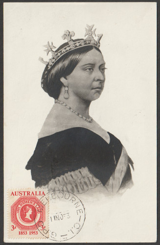 Australia 1953 queen - australia,