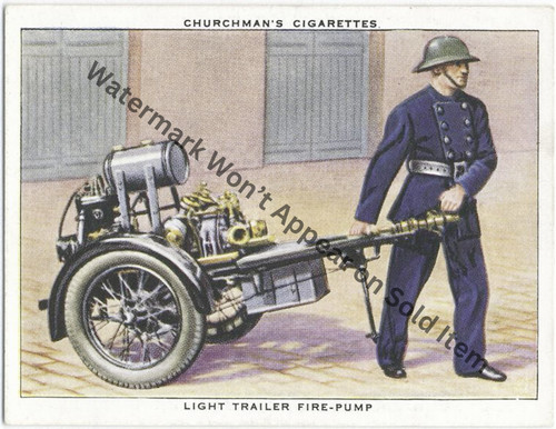 Light trailer fire pump photo - trailer,