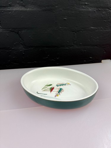 Denby greenwheat oval - greenwheat, open