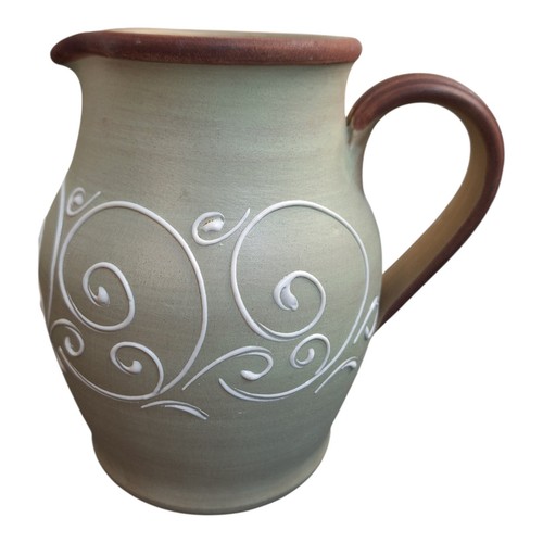 Denby ferndale stonware jug - denby,