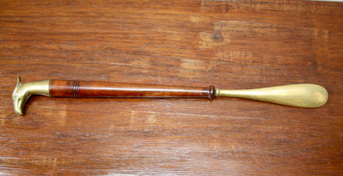 Vintage brass and - and, wood