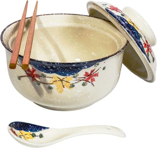 Ceramic ramen bowl - bowl, set,