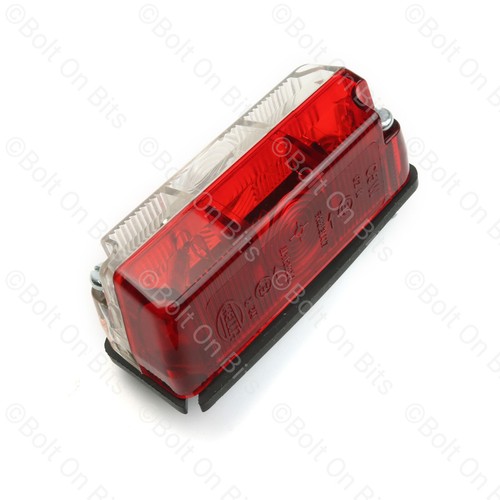 Hella red white side marker - hella,