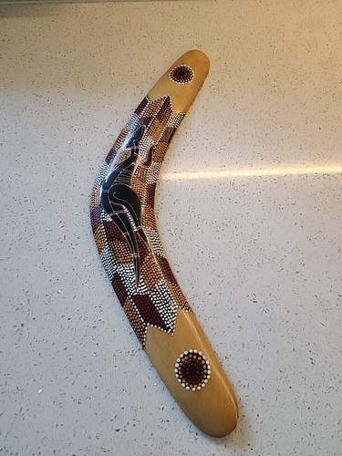 Hand painted wooden returning - wooden,