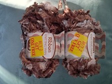 RAINBOW RIBBON KNITTING YARN