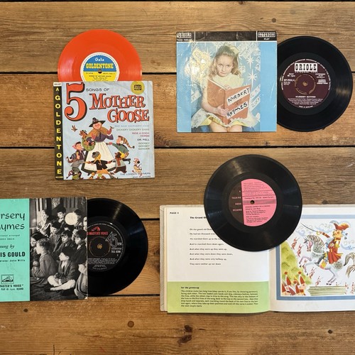 Vitage records children - records, children’s