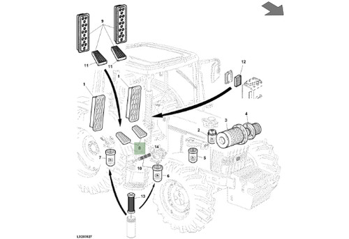 Genuine john deere 6310 - genuine,