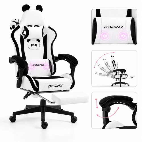 Cute gaming chair with - with, panda