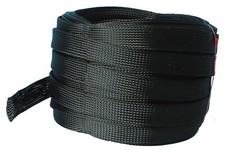 Black Braided Cable Sleeving