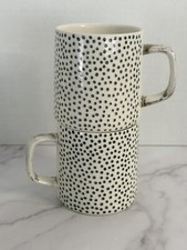 Tyme & Table Coffee Mugs With Distressed Handles