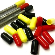 END CAP ROD BAR SCREWS BOLTS TUBES CABLE VINYL RUBBER PLASTIC THREAD COVER CAPS