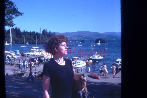 35mm slide 1978 redhead - ,