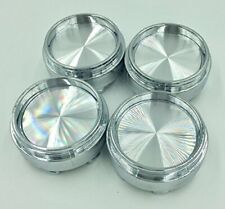 4x 65mm Alloy Wheel Center Hub Caps No Logo Compatible With Rays Volk Racing 