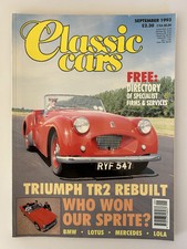 Classic Cars Magazine Triumph TR2 Rebuilt September 1993