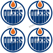 Edmonton Oilers Stickers Car