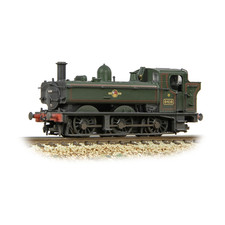 Graham Farish 371-987B Class 64XX Pannier Tank 6416 BR Lined Green (Late Crest) 
