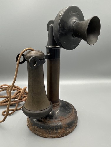 Antique kellogg candlestick - antique,