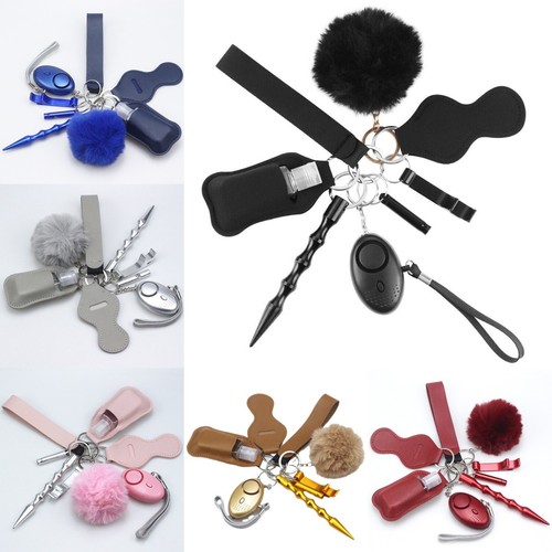 Defense key chain set keychain - chain,