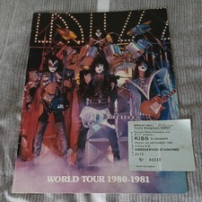 Kiss World Tour Programme