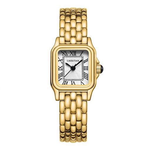 Cheetah women gold - women's, watch
