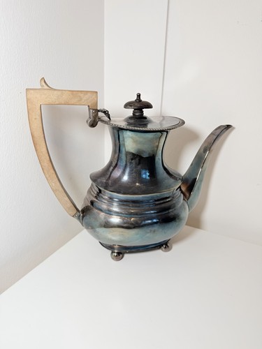 Art deco silver plated coffee - deco,