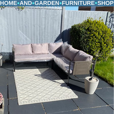 4 Piece Metal Garden Furniture