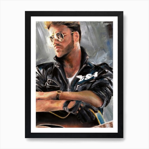 George michael art print - michael,
