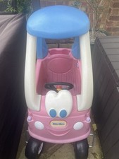 Little Tikes Cozy Coupe Pink Princess Ride-On Car ? 