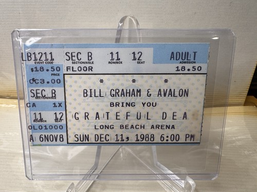 1988 grateful dead ticket stub - ticket,