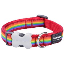Red Dingo Rainbow Dog Collar |