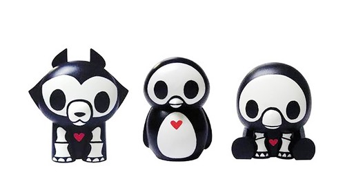 Skelanimals pvc mini figure - pvc,