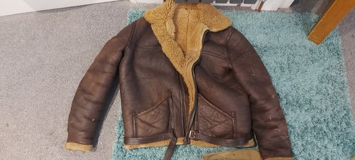 Sheepskin flying jacket - jacket,
