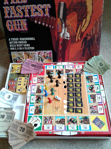The fastest gun board - board, game