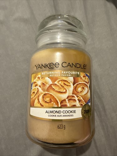 Yankee candle almond cookie - candle,