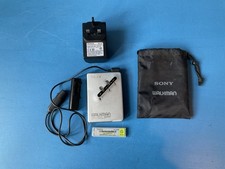  Sony WM-EX674 Walkman Cassette Player Remote control  & battery charger 