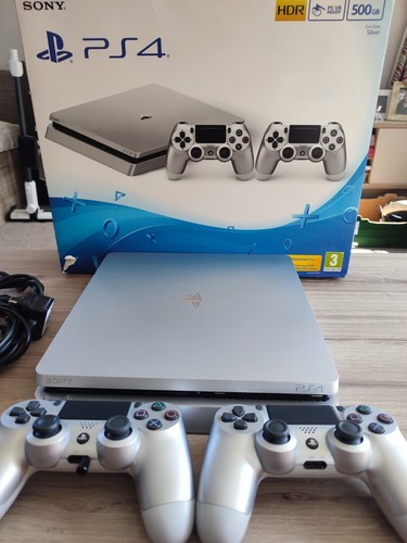 Sony ps4 slim silver model - sony,