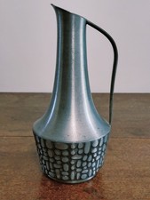 Vintage Mid-Century Norwegian Mastad Pewter Vase / Pitcher