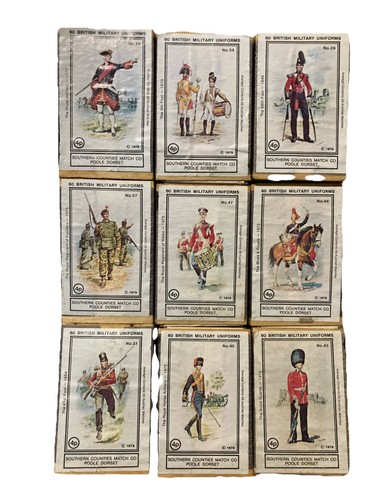 Old vintage match - vintage, labels