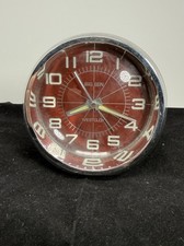 Westclox Luminous Large Big Ben Red Alarm Clock Glow in Dark + Light Up Button