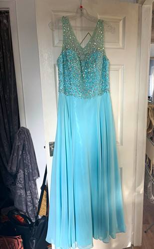 Blue prom dress - prom,