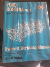 Ford Cortina Mk 11 Owners Workshop Manual  J H Haynes
