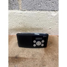 Asda E80020 DAB Clock Radio Black 5-W LED Display Battery Powered Compact