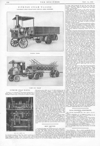 Yorkshire patent steam wagon - yorkshire,