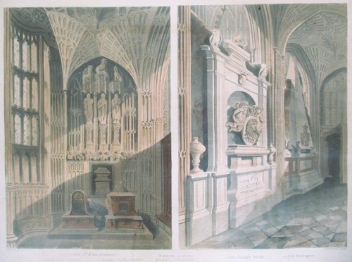 Antique georgian engraving - antique,
