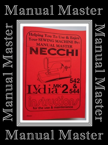 Necchi lydia models 542 - lydia, &