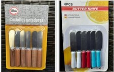 Butter Knife Cheese Cream Jam Honey Mini Knife Spreader Butter Scraper