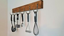 Handmade Wooden kitchen hooks